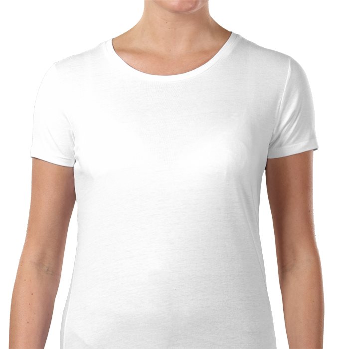 Personnalisé  T-shirts col rond premium femmes prévisualisation