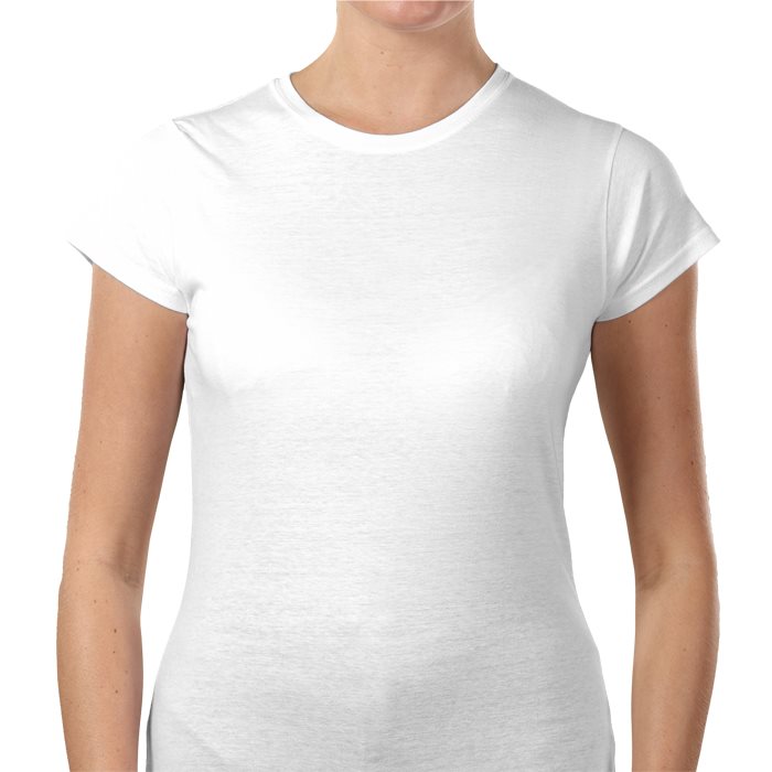 Personnalisé  T-Shirts à col rond femmes bon marché prévisualisation