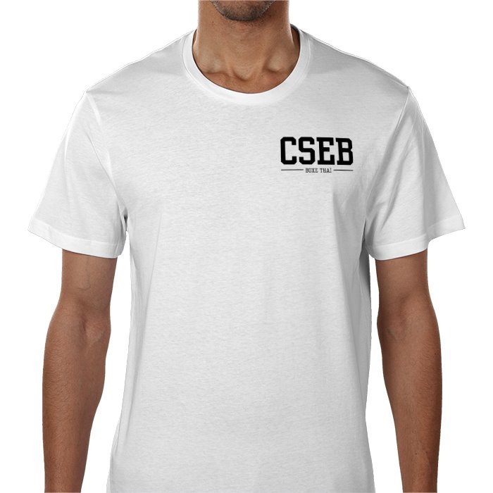 T shirt blanc logo dos