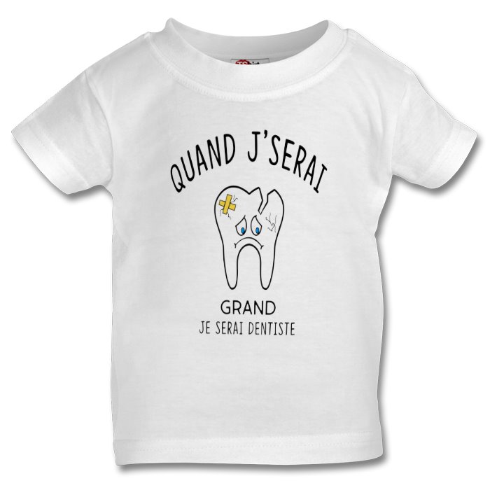 Cadeau Humour Parent Dentiste Body Bébé Humour Future Dentiste Comme Maman - 100% Coton - Imprimé En France - Cadeau Naissance Original Cadeau Naissance Original Rigolo